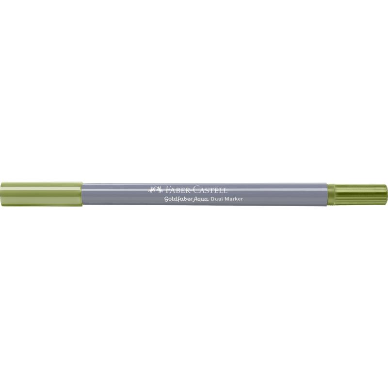 Faber-Castell Goldfaber Aqua Dual Marker 174 chromoxydgrün stumpf